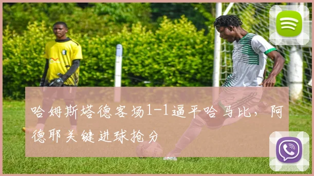 哈姆斯塔德客场1-1逼平哈马比,阿德耶关键进球抢分