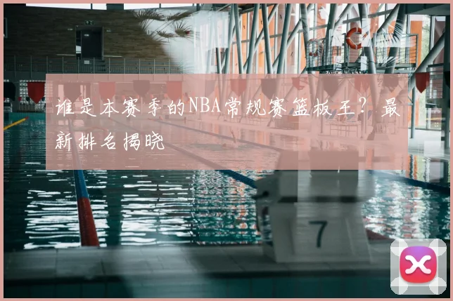 谁是本赛季的NBA常规赛篮板王?最新排名揭晓